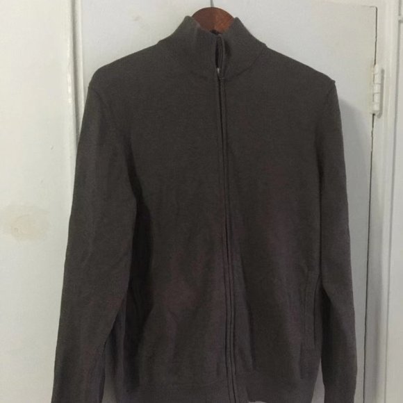 Amazon Essentials Men's Full-Zip Cotton Sweater - Picture 2 of 3